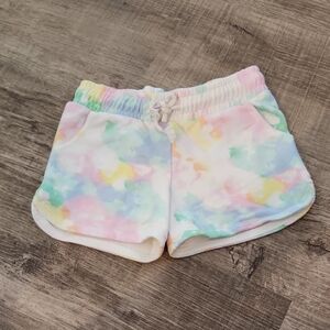 Colorful Tie-Dye Shorts